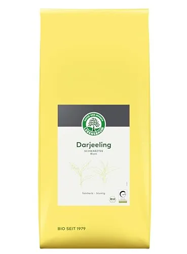 Darjeeling Blatt, Schwarztee BIO - Tees aus dem renommierten Anbaugebiet Darjeeling, handverlesen und traditionell veredelt für einen einzigartig feinherben, blumigen Geschmack.