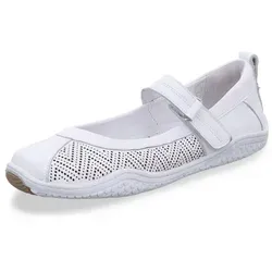 Damen Ballerina weiß 37 EU