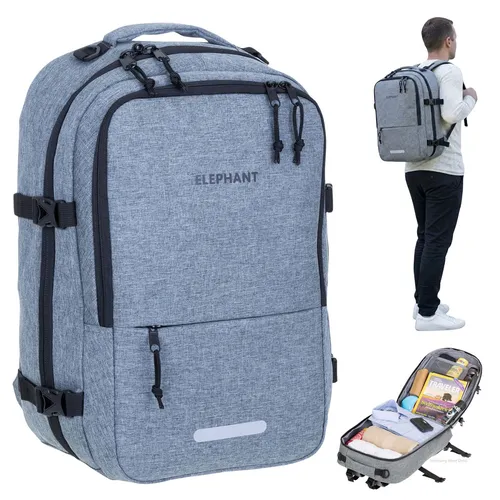 Rucksack Handgepäck Elephant Fly Medium Large Grau