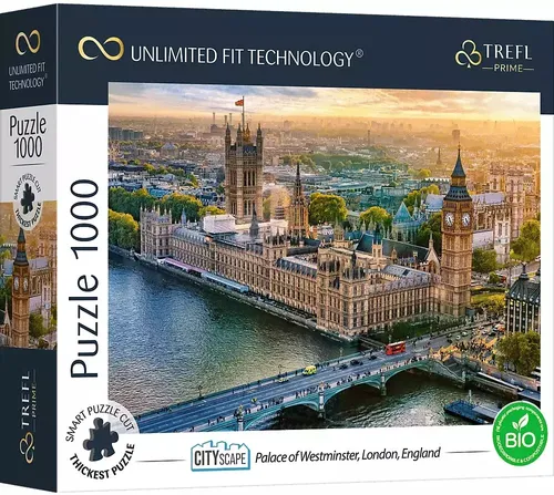 Puzzle 1000 elementów. Palace of Westminster, London, England Tref 5900511107050