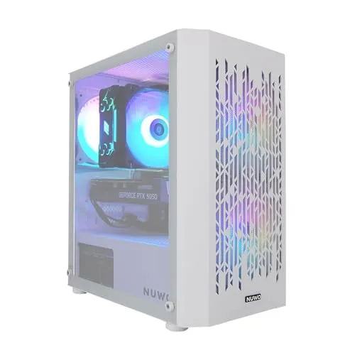 EXTREMEBIT Gaming-PC zusammengebaut, Prozessor Core i7-12700F, Arbeitsspeicher 16 GB DDR4, SSD 1 TB NVMe, Grafikkarte Nvidia GeForce RTX 5050 8 GB GDDR6, Win 11 Pro (weiß)