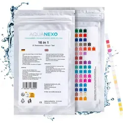 Trinkwasser Teststreifen 16-in-1 50st. pH Wasserhärte 50 st. Wassertester