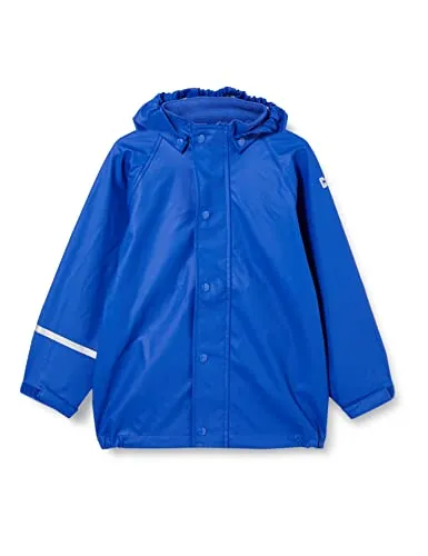 CareTec Unisex Kinder Rain Jacket - Pu W/O Fleece Regenjacke, Oceanblue (706-1), 116 EU