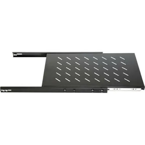DSIT 19 Zoll Fachboden - 18 kg Traglast - Stabiler 19 Zoll Fachboden aus Stahlblech für Netzwerkschränke, ideal für die sichere Montage von Geräten. Maximale Traglast von 18 kg und passend für Schränke mit 450mm Tiefe.
