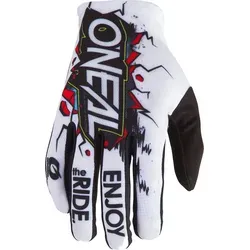 Oneal Matrix Villain 2 Motocross Handschuhe XXL in weiß von O'Neal