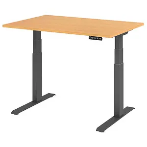 Hammerbacher Schreibtisch XDKB 12, elektrisch höhenverstellbar