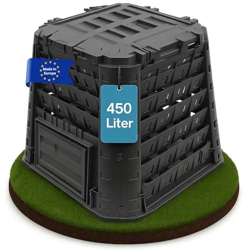 YourCasa® Komposter Garten 450 Liter groß