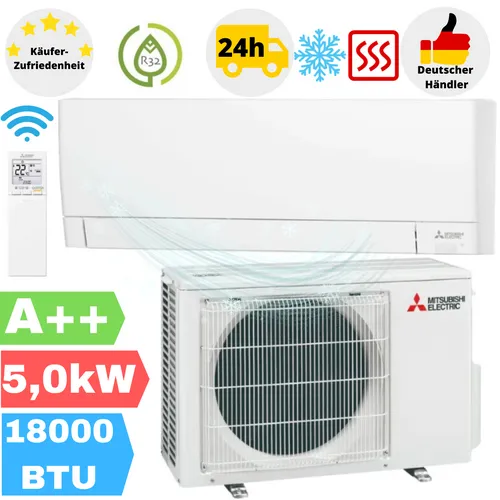 Mitsubishi Klimaanlage MSZ-AY50VGK 5,0 kW R32 Wandgerät