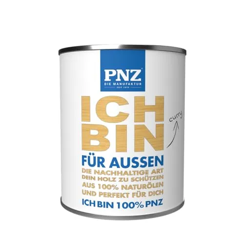 PNZ Hartholzöl Außen – Umweltfreundlicher Oberflächenschutz - Hochwertiges Hartholzöl für Außenanwendungen, über 95% aus nachwachsenden Rohstoffen. Ideal für Terrassen, Fenster und Möbel – schützt vor Witterung und UV-Strahlung.