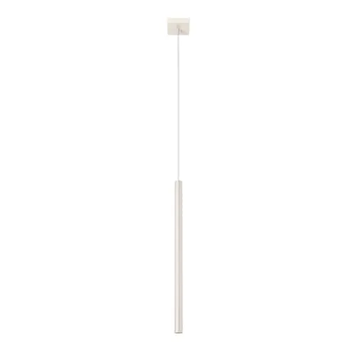 SOLLUX Hängelampe Beige Pastelo - Moderne Pendelleuchte aus Stahl, ideal für elegante Beleuchtung in Wohnräumen. Ihr großer Lampenschirm sorgt für gleichmäßiges Licht und schafft eine gemütliche Atmosphäre.