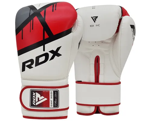 RDX Boxhandschuhe F7 Ego Trainings Boxhandschuhe Haken und Schleife Kunstleder