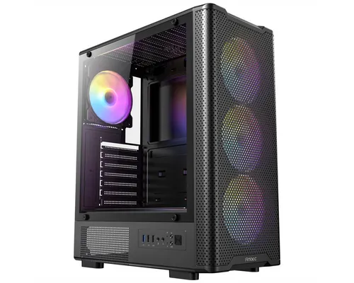 Antec VX-310 ARGB Mid Tower Gaming Gehäuse schwarz