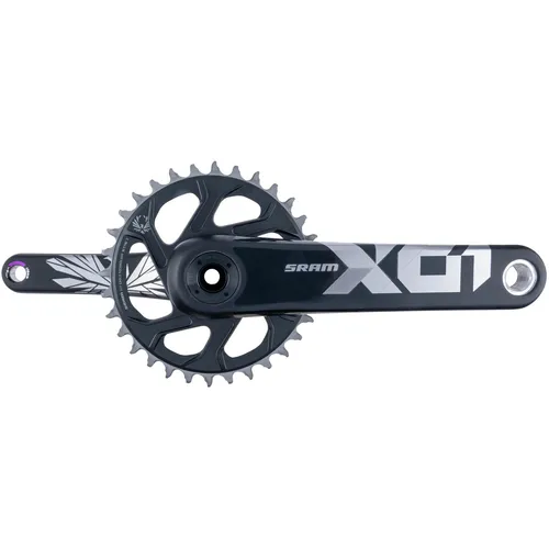 Sram Crank X01 Eagle SB+ DUB 12SP DM X-SYNC 2 - Hochleistungs-Velokurbel für perfekte Kraftübertragung - Veloantrieb, Velokurbel mit innovativer X-SYNC 2 Technologie für optimale Schaltperformance und verbesserte Effizienz.