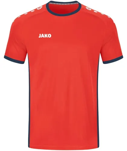JAKO Unisex Trikot Primera KA, Farbe:flame/navy, Größe:S