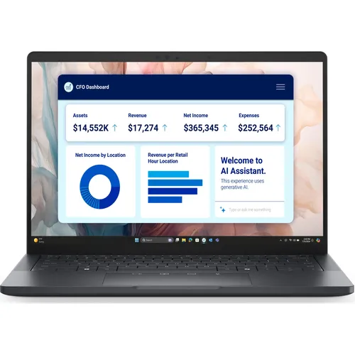 Dell Pro 13 Premium PA13250 - Hochleistungs-Laptop mit Intel Core Ultra 7 - Der Dell Pro 13 Premium PA13250 bietet mit Intel Core Ultra 7, 32 GB RAM und 512 GB SSD schnelle Leistung für professionelle Anwendungen. Der brillante 13,3