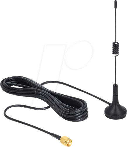 DELOCK 88877 - ISM-Band-Antenne, 433 MHz, SMA- Stecker 3 dBi omnidirektional st