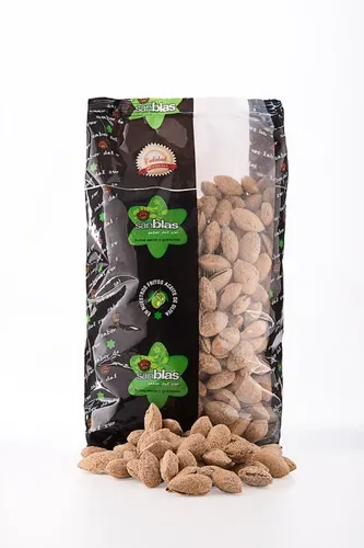 Mandeln in der Schale geröstet, ungesalzen - Almendrucos - 1 kg