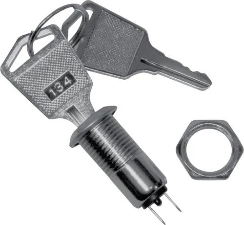 TRU Components TC-SS1U TC-SS1U Schlüsselschalter 3A 1 x Ein/Ein 1St.