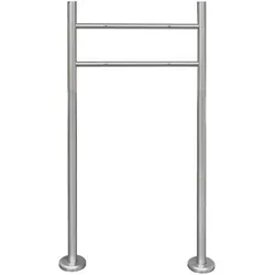 Edelstahl-Ständer für Briefkasten von vidaXL