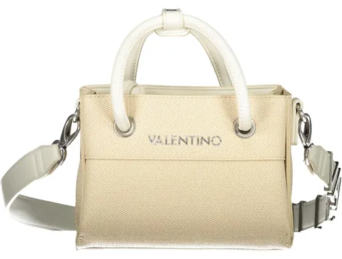 VALENTINO Alexia Summer Shopping Bag Umhängetasche Nat / Creamwhite - Stylische Umhängetasche für Damen, ideal für die Freizeit. Mit verstellbarem Tragegurt und praktischem Reißverschluss. Hochwertiges Außenmaterial in Beige für einen modernen Look.