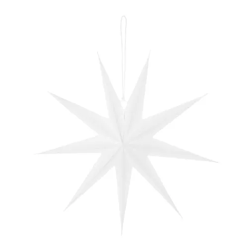Papierstern, 45 cm Weiß