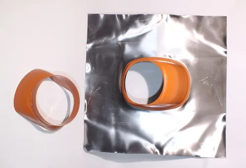 Brötje Schrägdachpfanne SKR für DN 125/80, Rot in rot von BRÖTJE