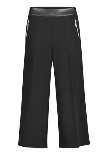 Betty Barclay Damen Marlene-Hose unifarben 38, Schwarz
