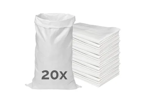 Garronda Gewebesack Polypropylensack für Sand, Lagerung, reißfest, 25 und 50 kg GD-0161