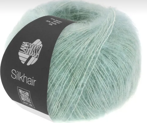 Silkhair Lana Grossa 25g Fb. 175 mint Kid Mohair Seide PORTOFREI kg/356€