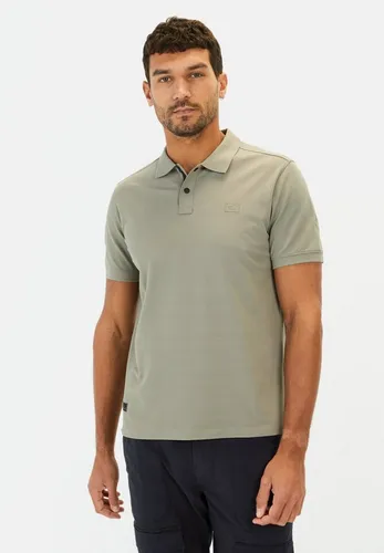 camel active Poloshirt aus Baumwollmix in Dunkelgrün 3XL - Herren-Shirts, hochwertiger Baumwollmix für hohen Tragekomfort und lässigen Casual-Look.