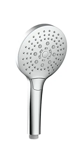 Primaster Handbrause 3 Strahlarten Water Splash chrom-weiß wassersparend Handbrause