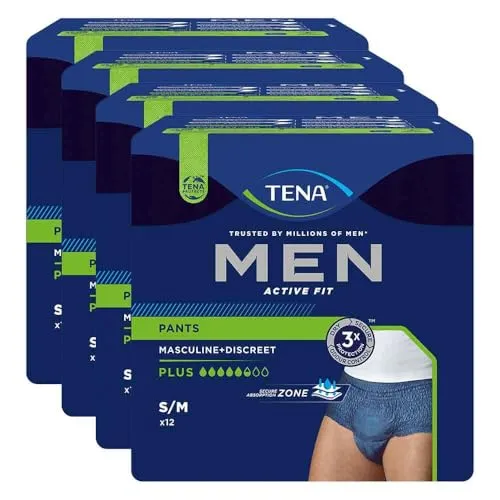 TENA MEN Act.Fit Inkontinenz Pants plus L/XL blau von Essity