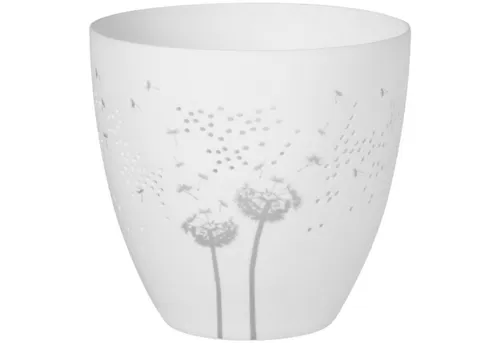 Räder Teelichthalter räder Poesielicht Pusteblume Weiß von Räder