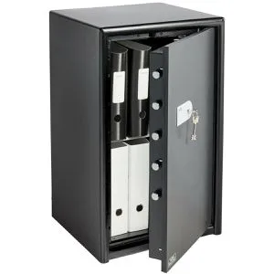 Burg-Wächter Tresor Combi-Line CL 460 K - Feuerschutztresor mit Doppelbartschloss, ideal zur sicheren Aufbewahrung von Wertsachen und Dokumenten. Robuste Verankerung und Versicherungsschutz bis 20.000 € bieten zusätzlichen Schutz.