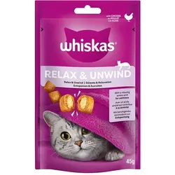 Whiskas Relax + Unwind mit Huhn 45g