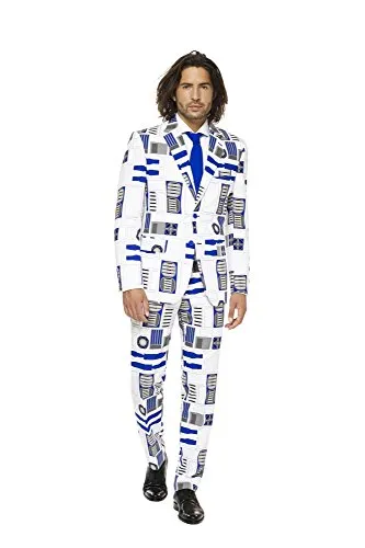 Opposuits STAR WARS™ Men's Suit in weiß von OppoSuits