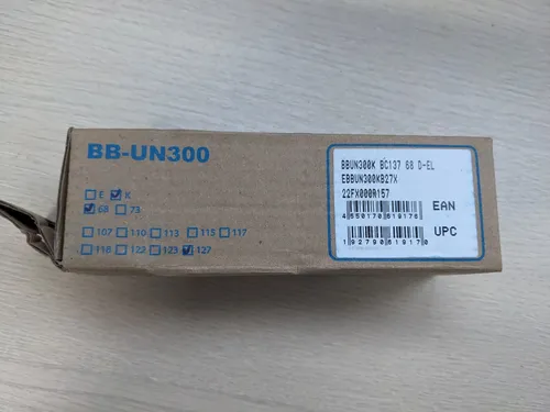 Shimano BB-UN300 (EBBUN300KB27X)