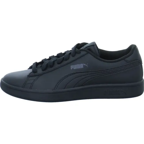 PUMA Unisex Kinder Puma Smash v2 L Jr Niedrig in blau von PUMA