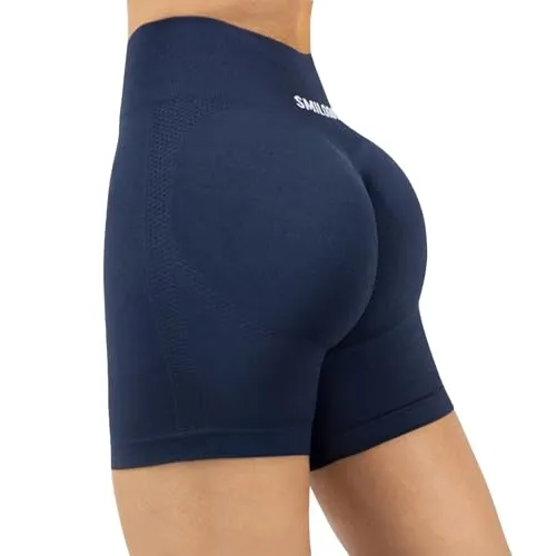 Smilodox Shorts Nomeli Scrunch, Kurze Seamless Sportshorts Shaped Fit, Booty Scrunch Radlerhose elastisch & bequem, Training Freizeit Gym Workout Alltag