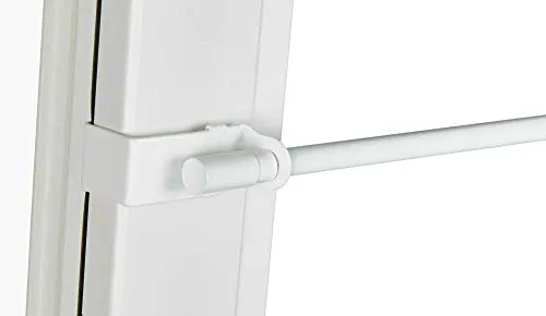 Klemmstange Scheibenstange »Denver« Ausziehbar 45-75 cm Weiß