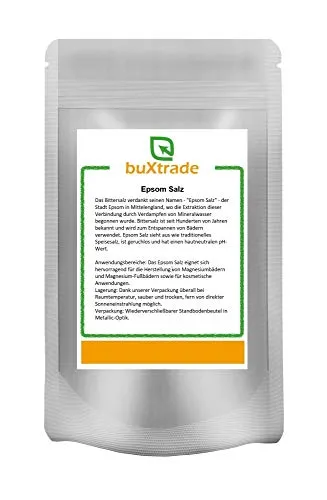 | Epsom Salz | Bittersalze | Magnesiumsulfat | Pharmaqualität | Buxtrade 500 g