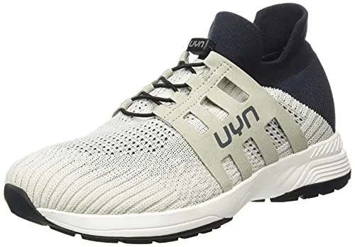 Uyn MAN Nature Tune Shoes - Pearl Grey/Carbon/Grey (J644) 40 - Freizeitschuhe für Herren, gefertigt aus natürlichen Materialien mit U-Control-Sohle für optimale Dämpfung und Komfort beim Laufen.