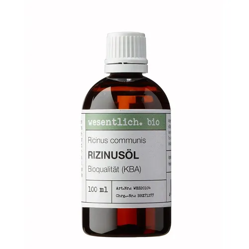 Rizinusöl BIO kaltgepr. von wesentlich. 100ml
