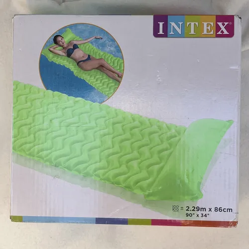 S058 Intex - Luftmatratze- Pool - Meer - Gelb - Neu