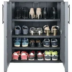 Artplast Schuhschrank mittlerer Höhe – Verstellbares Regalbrett