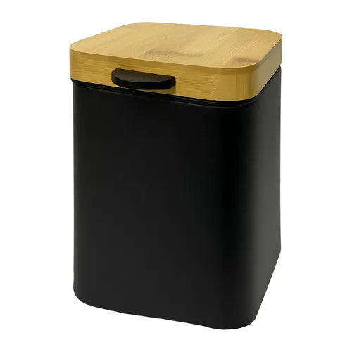 Mülltonnen & Abfalleimer Schwarz von Relaxdays