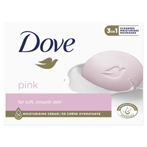  Pink Cremige Waschtablette 90 g von Dove