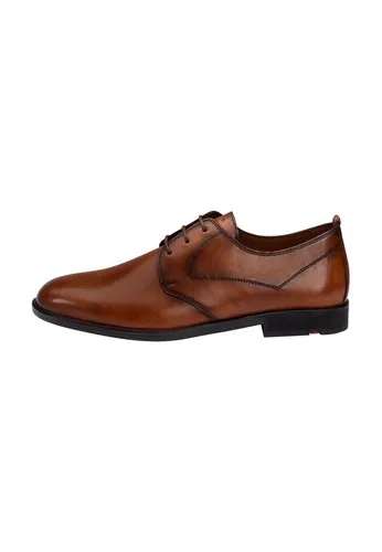Lloyd LARIN Schnürschuh - Klassisches Design in Braun 41 EU - Herren-Halbschuhe aus 100% Leder mit klassischem Design, ideal für stilvolle Anlässe und den Alltag. Komfortabel mit abriebfester Gummisohle.