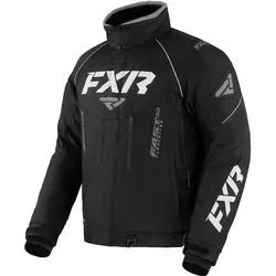 FXR Octane 2023 Snowmobil Jacke, Schwarz-Weiß, Größe S für Männer