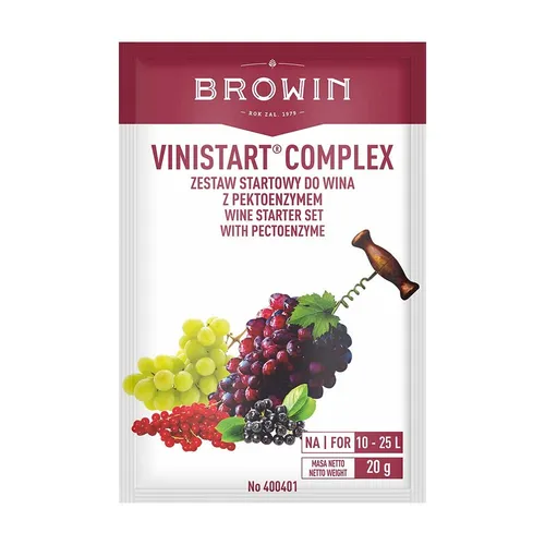 Weinhefe mit Nährstoff Vinistart Complex, 20 g